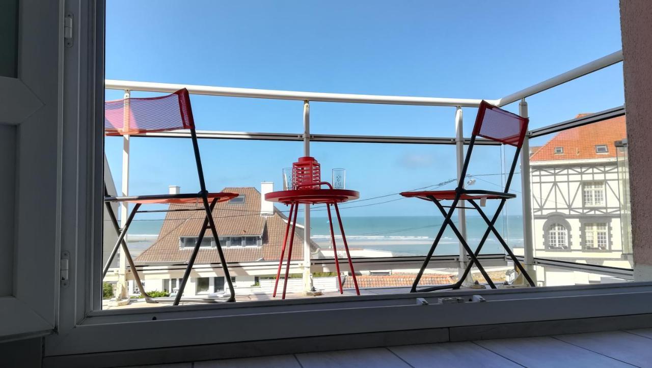 Appartement L'Estivaliere Face A La Mer Wimereux Exteriör bild