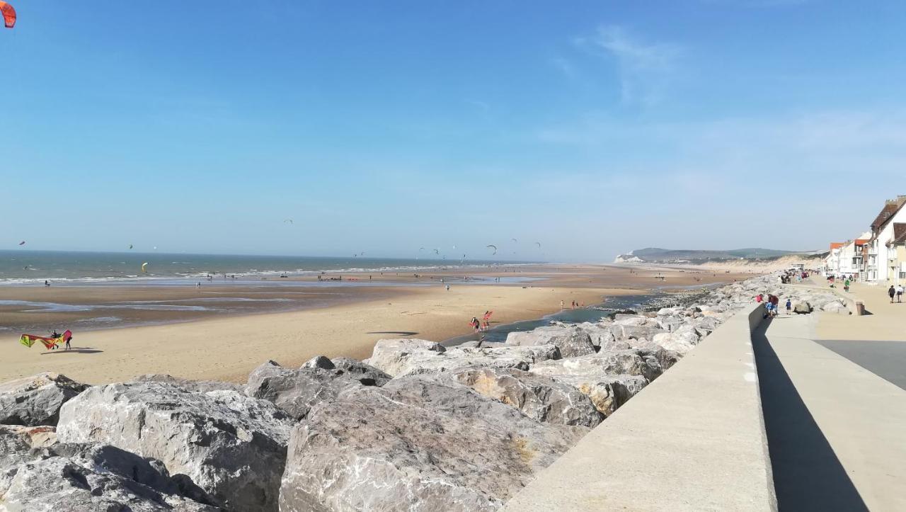 Appartement L'Estivaliere Face A La Mer Wimereux Exteriör bild