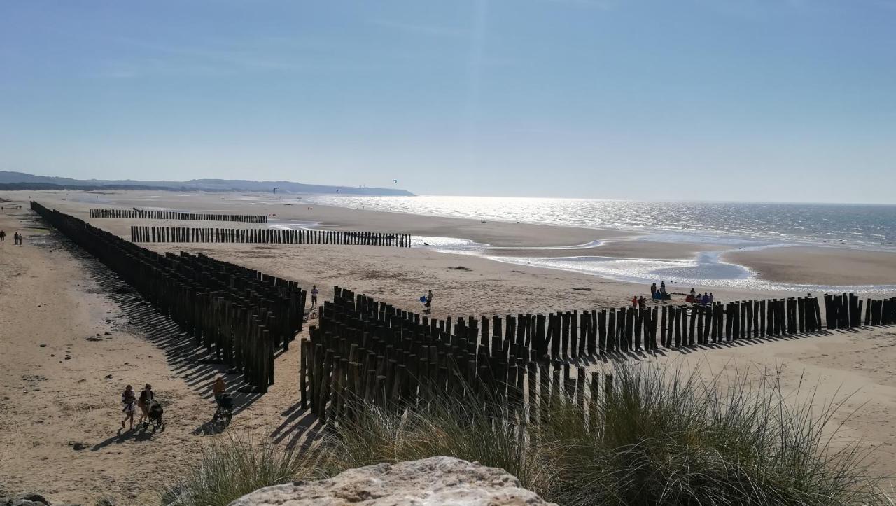 Appartement L'Estivaliere Face A La Mer Wimereux Exteriör bild